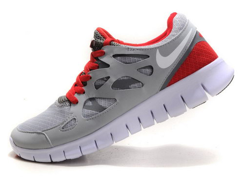 Nike Free Run 2 Womens Size Us9 9.5 10 Gray Red Online Shop